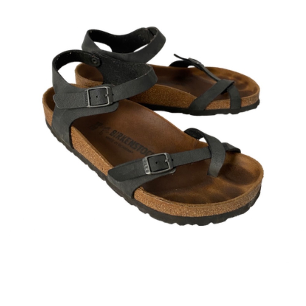 Birkenstock Black Taormina Sandals